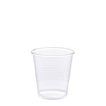 Comfy 3 oz Clear Disposable Mouthwash Cups - 100 Count