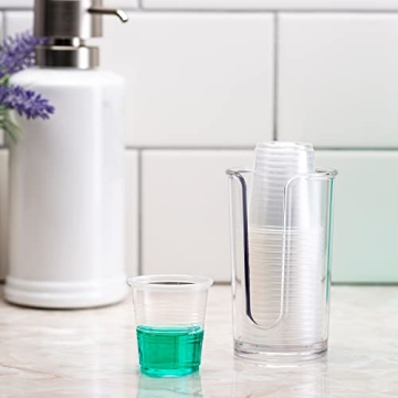 Comfy 3 oz Clear Disposable Mouthwash Cups - 100 Count