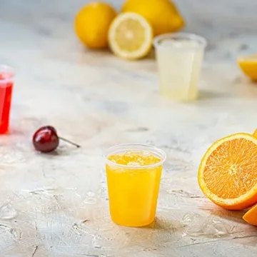 Comfy 3 oz Clear Disposable Mouthwash Cups - 100 Count