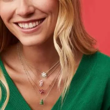 Kendra Scott Snowflake Pendant Necklace - Fashion Jewelry