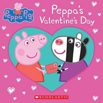 Peppa's Valentine's Day Book with Stickers for Kids