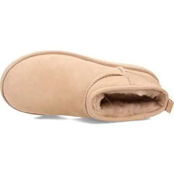 UGG Women's Classic Ultra Mini Boot, Driftwood, 7
