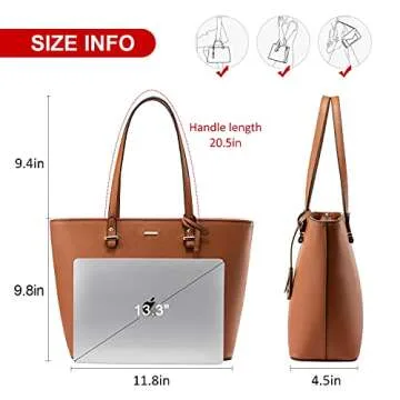 LOVEVOOK Purses and Handbags for Women Fashion Tote Bags Shoulder Bag Top Handle Satchel Bags