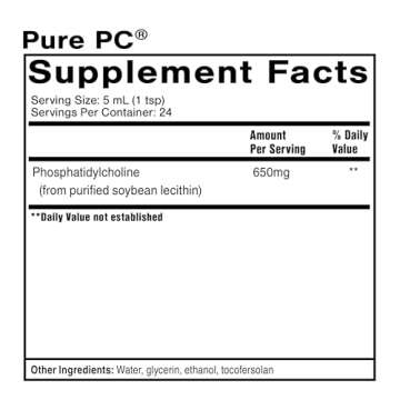 Quicksilver Scientific Micellized Pure PC - Phosphatidylcholine Liquid Supplement to Support Cellula...