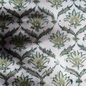 CPC Floral Throw Pillow Covers - Cotton, 20x20 Inch