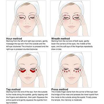 Under Eye Mask,Collagen Eye Mask,Seaweed Eye Mask,Firming Eye Mask, Eye Gel Treatment Masks for Puffy Eyes, Eye Pads for,Under Eye Bags, Anti Wrinkle, Moisturizing Improves Elasticity 30 Pairs