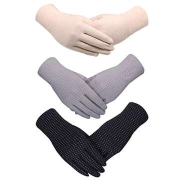Boao UV Driving Gloves - Stylish Sun Protection for Women