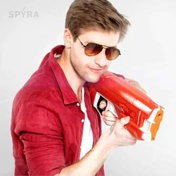 SpyraTwo WaterBlaster Red Automated & Precise High-End Premium Electric Water Gun for Adults