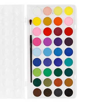 36-Color Watercolor Paint Set Safe Washable for Artists
