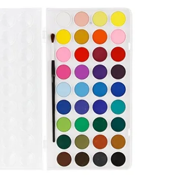 36-Color Watercolor Paint Set Safe Washable for Artists
