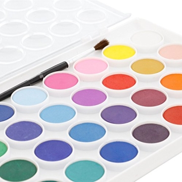 36-Color Watercolor Paint Set Safe Washable for Artists