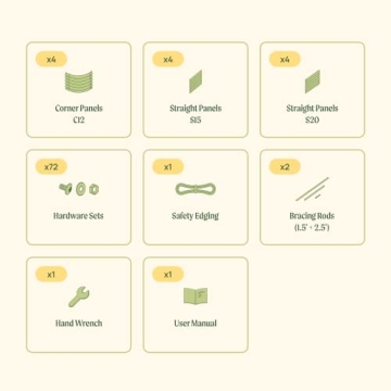 Versatile Vego Garden Raised Garden Bed Kit