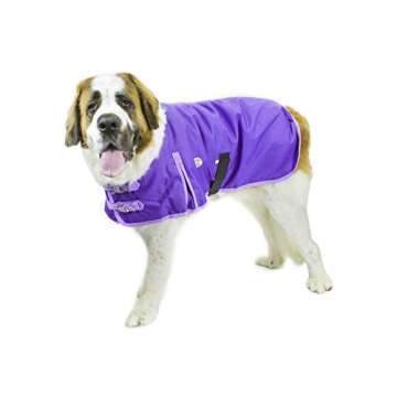 Derby Originals 1200D Winter Dog Coat Horse-Tough Ruff Pup 150g Insulation Nylon Lining 3 Layer breathable