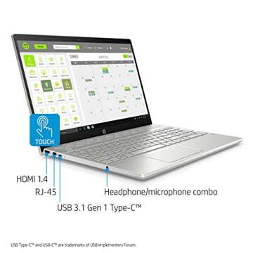 HP Pavilion Laptop: High-Performance Touchscreen with Intel Core i5 Processor
