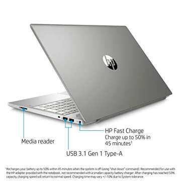 HP Pavilion Laptop with Touchscreen and Intel Core i5 Performance