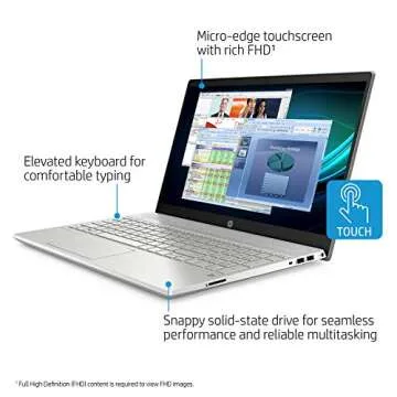 HP Pavilion Laptop with Touchscreen and Intel Core i5 Performance