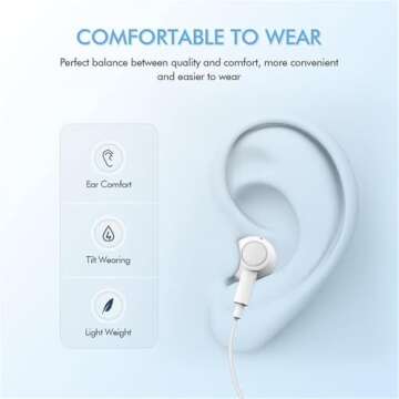 Premium Wired USB C Headphones for iPhone 15