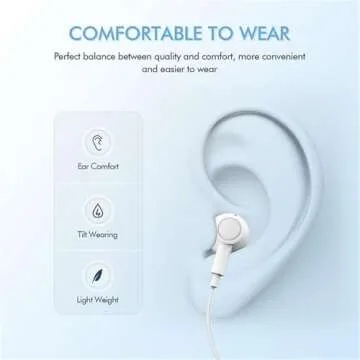 Premium Wired USB C Headphones for iPhone 15