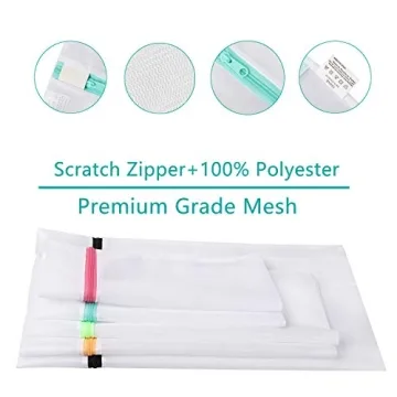 BAGAIL Laundry Bag Set for Delicates and Intimates 7Pcs