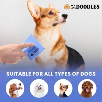 We Love Doodles Curved Slicker Brush for Doodles and Poodles