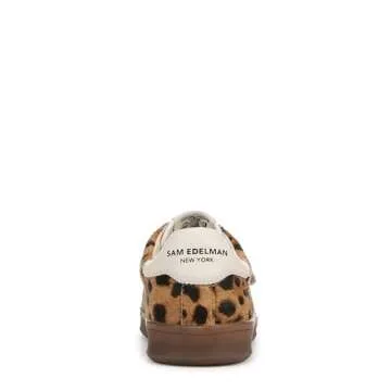 Stylish Sam Edelman Women's Talia Sneakers - Brown Leopard Multi