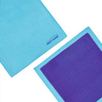WEST HORSE Clay Bar Towel 2-Pack for Auto Detailing