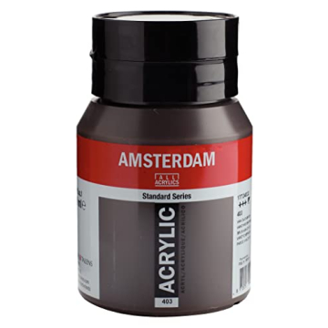 Amsterdam T1772-403-2 Talence Acrylic Paint - Bandaike Brown 16.9 fl oz