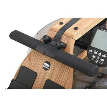 Handcrafted WaterRower Ash Rowing Machine for Home Gym