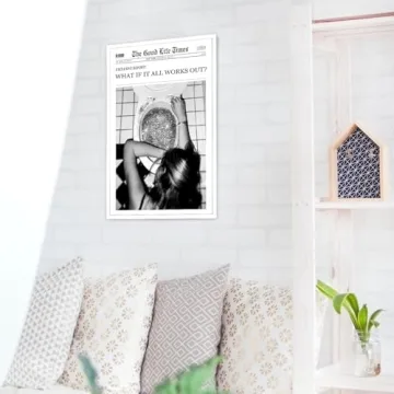 Disco Wall Art - Trendy Black and White Posters for Decor