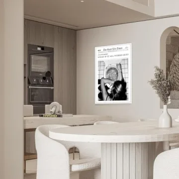 Disco Wall Art - Trendy Black and White Posters for Decor