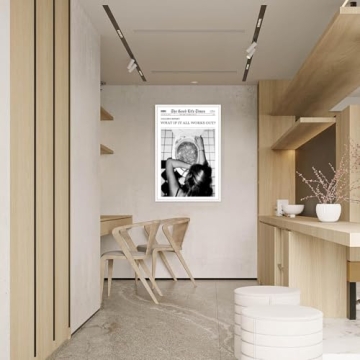 Disco Wall Art - Trendy Black and White Posters for Decor