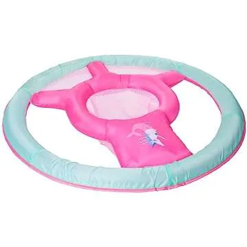SwimWays Toddler Spring Float for Swimming Pool - Pink