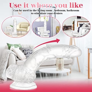 Experience the 7.3 Inch Super Realistic Dildo Today!