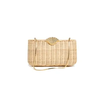 Poolside Bags Women's The Classica Clutch - Tan Elegance for Every Occasion