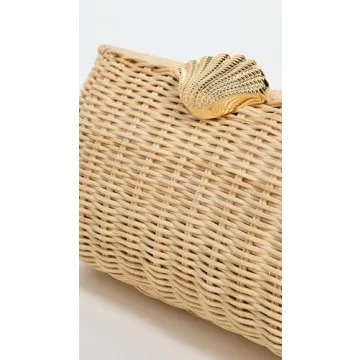 Stylish Poolside Classica Clutch - Perfect Tan Elegance