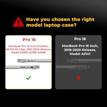 EooCoo Case Compatible with MacBook Pro 16 Inch M4 M3 M2 M1 2025 2024-2021 Release A3403 A3186 A2485 A2780 A2991, [All Corner Protection] Clear Hard Case, Crystal Clear