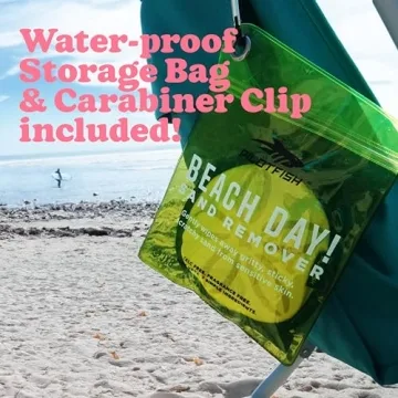 Pilotfish Beach Essentials Sand Remover Bag for Sand-Free Fun