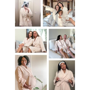 PAMUKTAN Luxury Organic Turkish Cotton Bathrobe