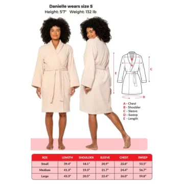 PAMUKTAN Luxury Organic Turkish Cotton Bathrobe