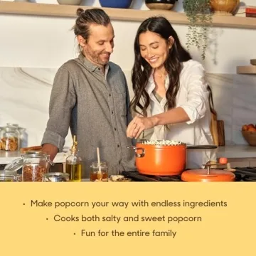 6 Quart Popsmith Popcorn Popper - Stovetop Machine