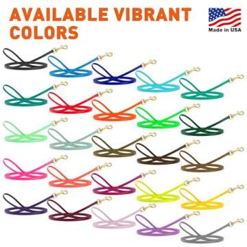 Viper Biothane Dog Leash - Waterproof 15ft Lead for Training