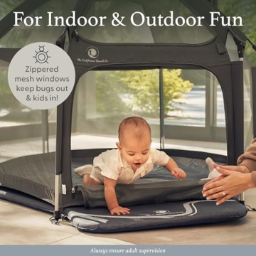 Pop 'N Go Playpen Portable Baby Playard with UV Canopy