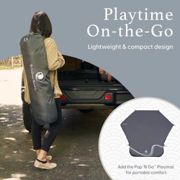 Pop 'N Go Playpen Portable Baby Playard with UV Canopy