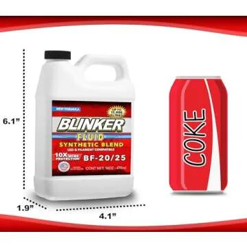 Blinker Fluid, Funny Gag Gifts, Great for White Elephant Gifts for Adults, Men & Women Christmas Secret Santa. Mechanic, Novelty, Car Guy, Prank, Gifts for Person who has Everything or Want Nothing