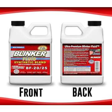 Blinker Fluid, Funny Gag Gifts, Great for White Elephant Gifts for Adults, Men & Women Christmas Secret Santa. Mechanic, Novelty, Car Guy, Prank, Gifts for Person who has Everything or Want Nothing