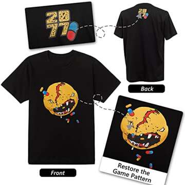 saounisi T-Shirt & Hoodies,Samurai T-Shirt & Hoodies Men Comic Shirt for Cosplay Party Clothing Gami...