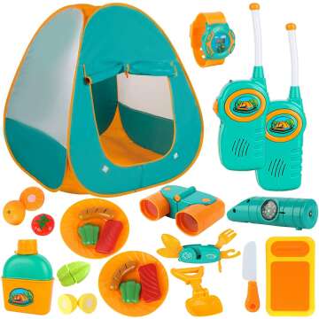 ToyVelt Kids Camping Tent Set - Adventure Awaits!