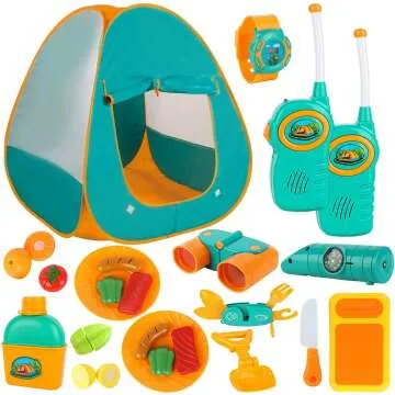 ToyVelt Kids Camping Tent Set - Adventure Awaits!