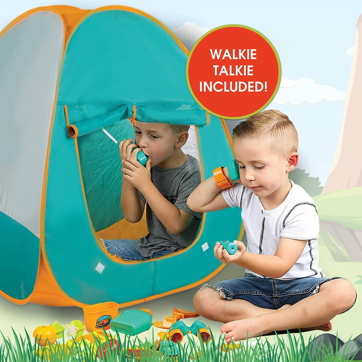 ToyVelt Kids Camping Tent Set - Adventure Awaits!