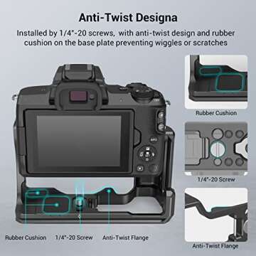 SmallRig M50 /M50 II /M5 Cage (Upgraded), Aluminum Alloy Video Film Movie Making Rig with Integrated...